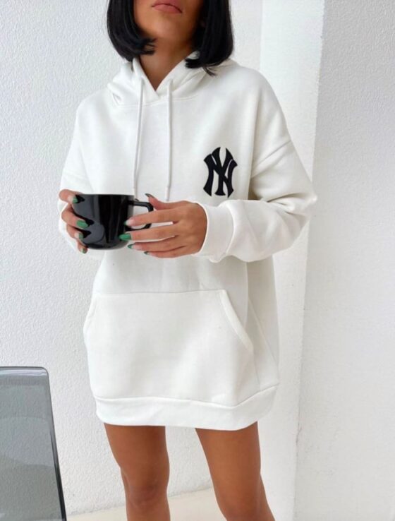 White sweatshirt